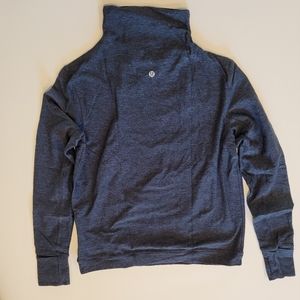 Navy blue Lululemon long sleeve turtleneck shirt